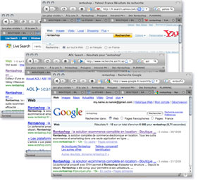moteurs de recherche