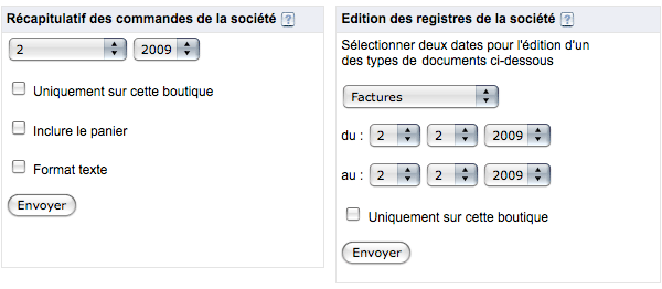 Impression des commandes, des factures et des avoirs de votre boutique en ligne